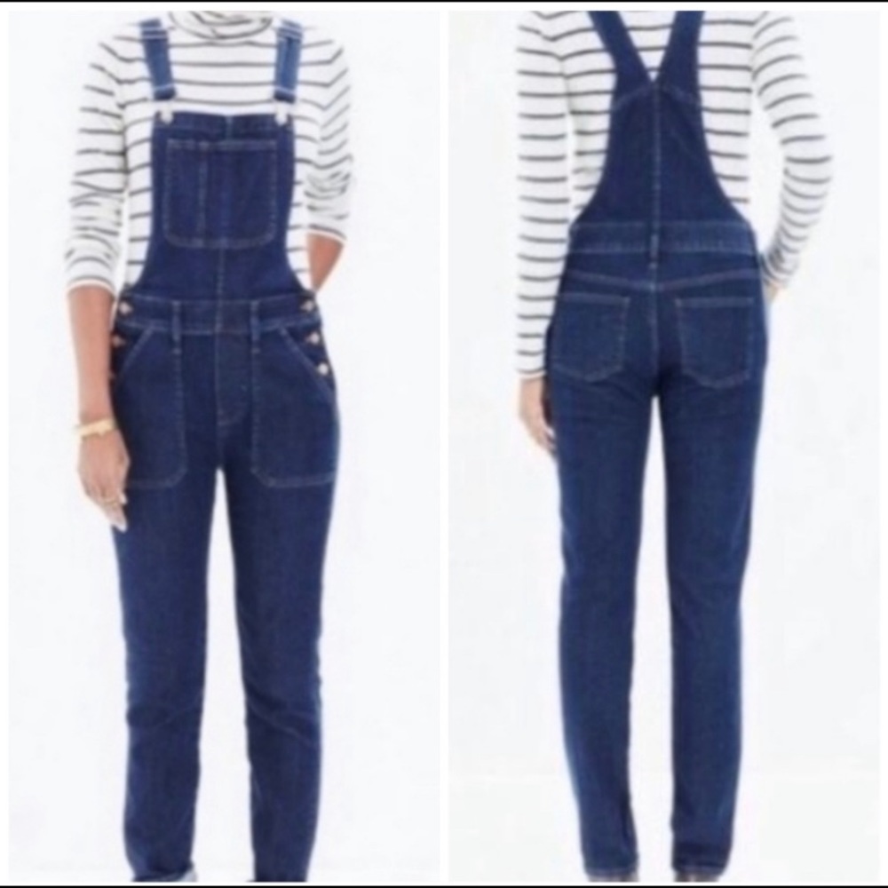 Madewell denim overalls